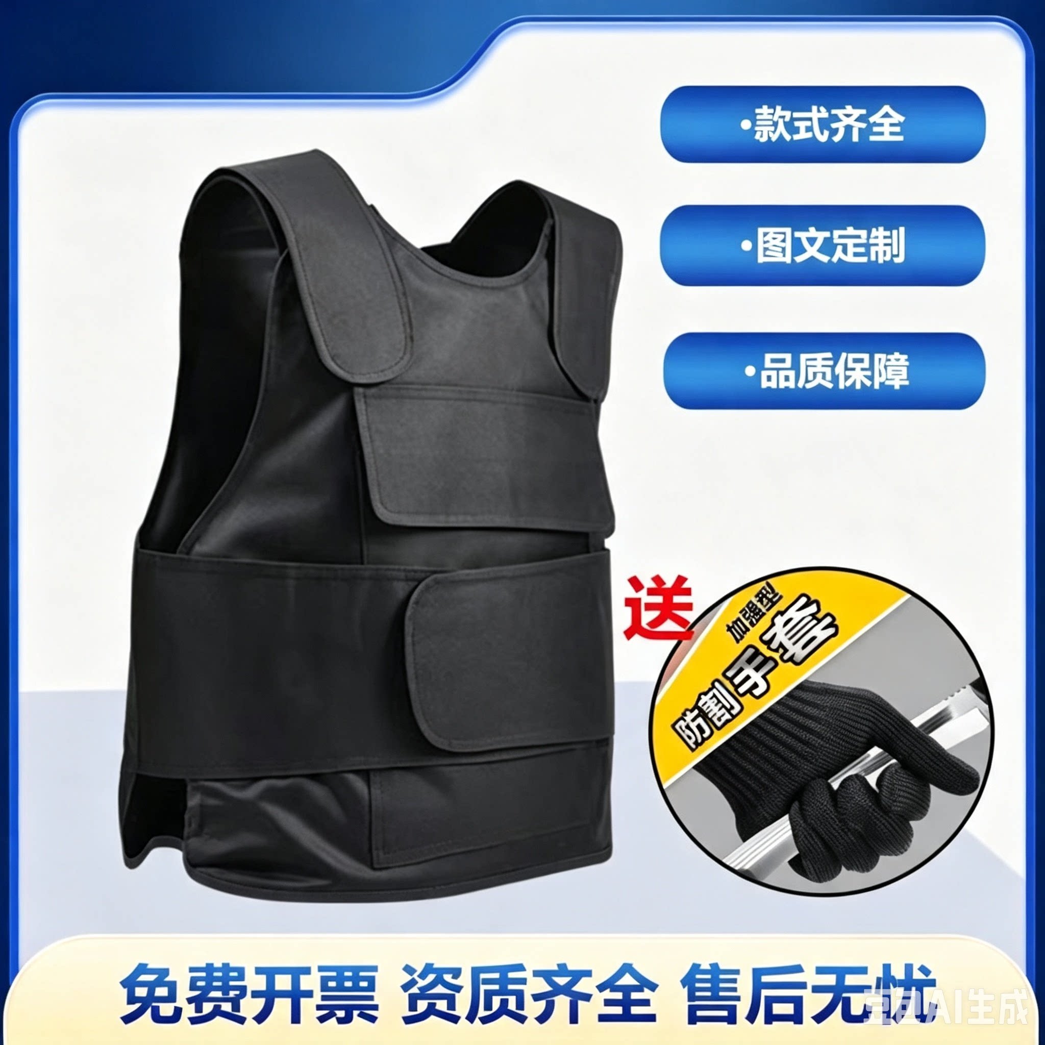 防刺衣保安防刺服硬质软质衣服战