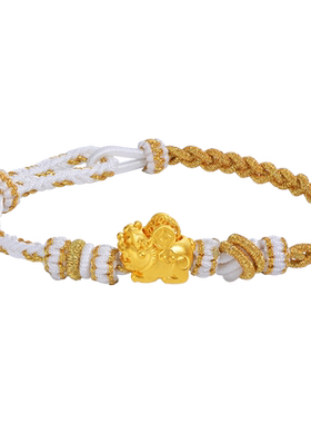 老庙潮玩瑞兽系列貔貅绣球手绳