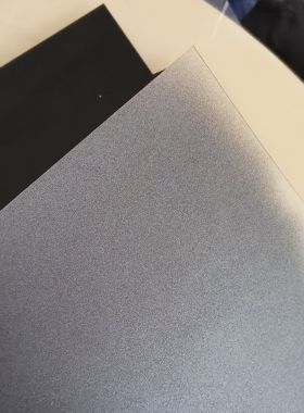 黑色挡板/鱼缸背板/磨砂可印刷 贴背胶 挡板 垫片/pp板/pbc板0.5
