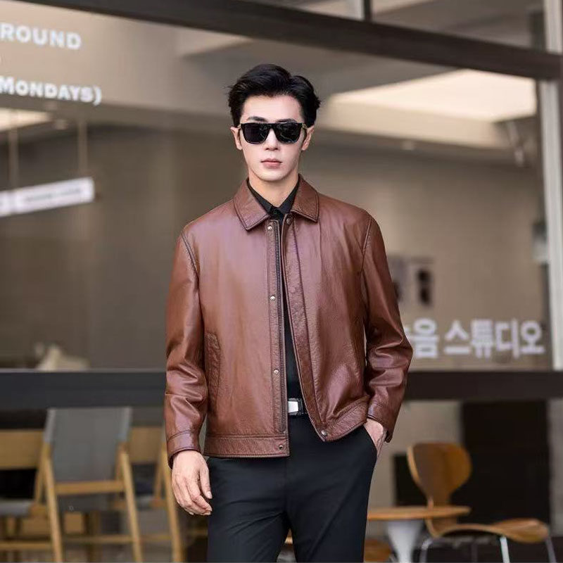 男士皮衣2026新款今年流行爆款真皮外套夹克海宁春秋款头层牛皮潮