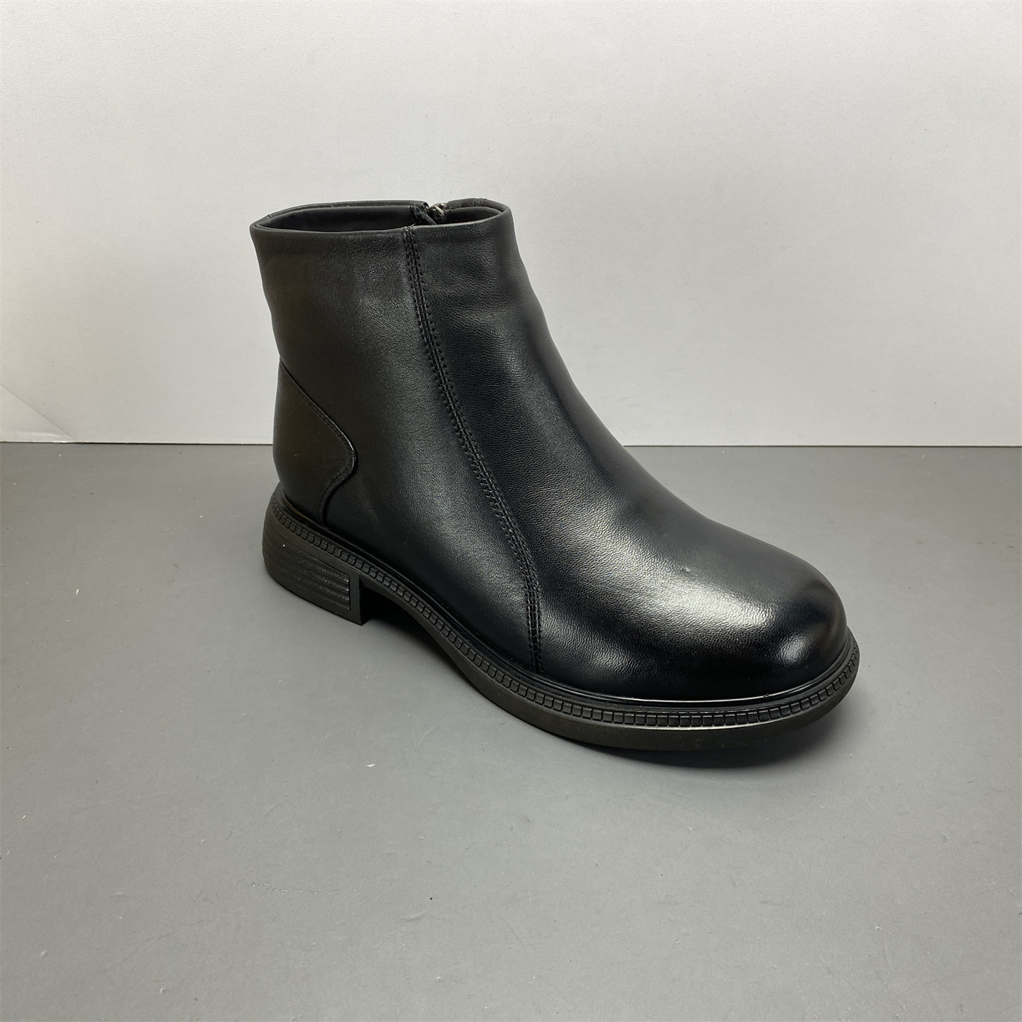 低跟加厚保暖切尔西靴女