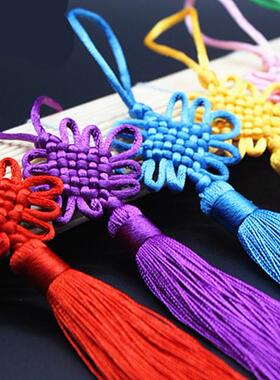 大红色中国结大中小号21-22-27-33-37-50厘米流苏吊穗挂件扇子坠