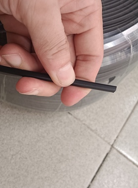 三角黑色PP焊条 3*5 PP塑料焊条4*6 PP焊丝 2-3-4单股焊条