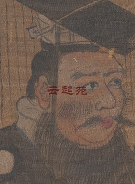 明佚名摹阎立本北周武帝宇文邕图Z高清电子图片装饰宣传素材