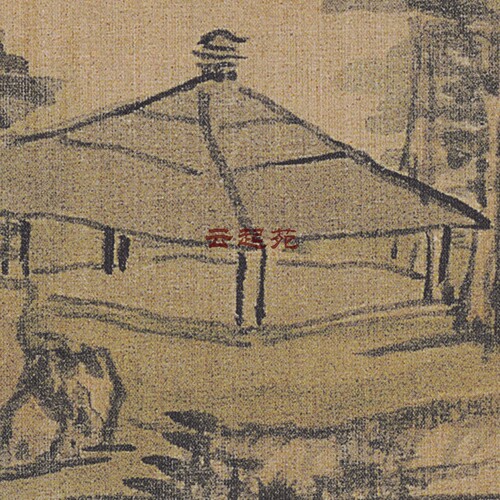 清王原祁山水图Z三高清电子图片448M装饰宣传素材
