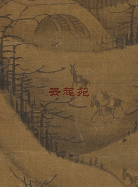 宋郭熙雪山行旅图Z高清电子图片790M装饰宣传素材