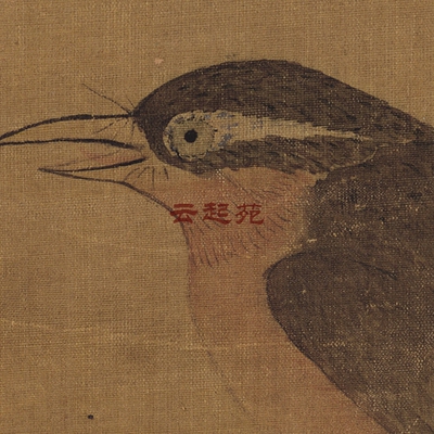 清蓝涛银塘晓月图Z高清电子图片245M装饰宣传素材
