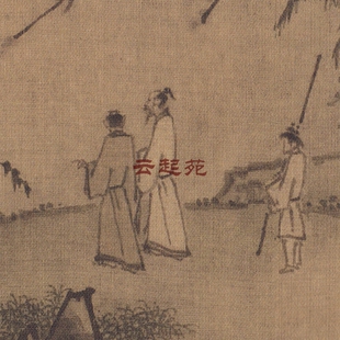 宋佚名雪峰远眺图F高清电子图片118M装饰宣传素材