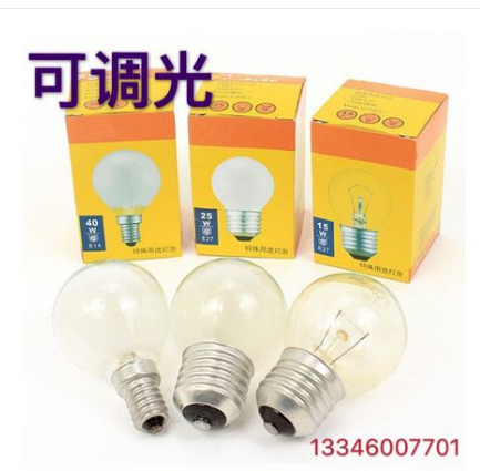 灯泡e27/e14 螺口 15w25w40w老调光学习灯黄光起夜调节灯包邮使用感如何?