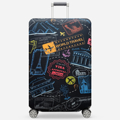 旅行箱套行李箱保护套密码 箱皮箱防尘防撞弹力套20寸22寸24寸26寸