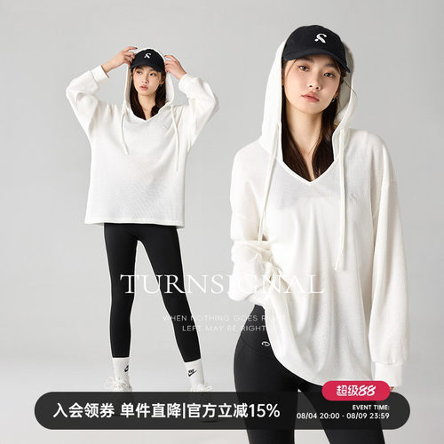 TurnSignal潮牌长袖宽松T恤女