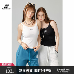 無(wú)袖 Turn Signal潮牌吊帶背心女內(nèi)搭夏季 2025新款 運(yùn)動(dòng)上衣外穿