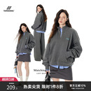TurnSignal 半拉链上衣 潮牌立领针织卫衣女春秋2025新款 休闲长袖