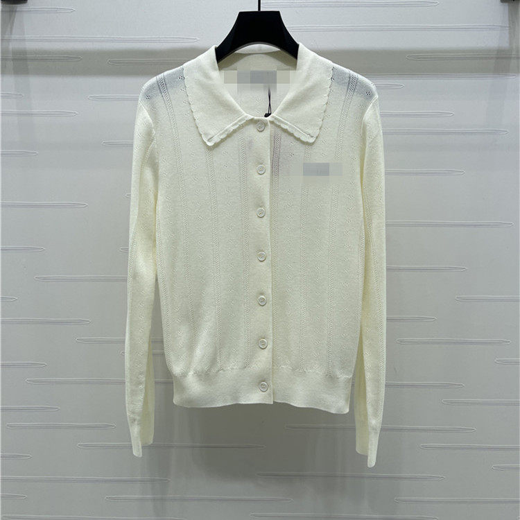 2026早春新款翻领字母印花镂空复古学院风针织衫,女装/女士精品,毛针织衫,淘宝优惠券,粉丝福利购,淘宝优惠卷