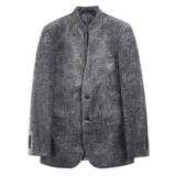 2009-P185立领西装外套男士秋冬新款纯色商务休闲西服两粒单排扣，男装西服套装，电商B333