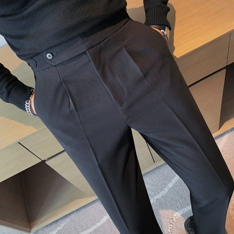 K8103-P115高品质西裤秋冬男士长裤西装裤休闲修身正装,男装西服套装,电商B333
