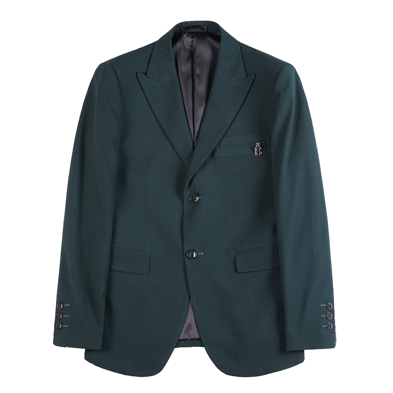 XF1049-P165两粒单排扣西装外套男士双开叉西服单西,男装西服套装,电商B333