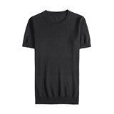 B035-特P35针织冰丝短袖圆领体恤男士夏季新款时尚百搭休闲半袖，男装T恤，电商B333