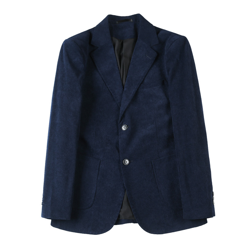 23581-P155灯芯绒小西装外套男士修身潮流休闲帅气西服,男装西服套装,电商B333