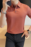 8215-P5888短袖POLO衫男士夏季新款修身纯色百搭休闲体恤，男装T恤，电商B333