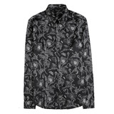 7893-P65长袖衬衫男士秋季印花潮流修身衬衣，男装衬衫，电商B333