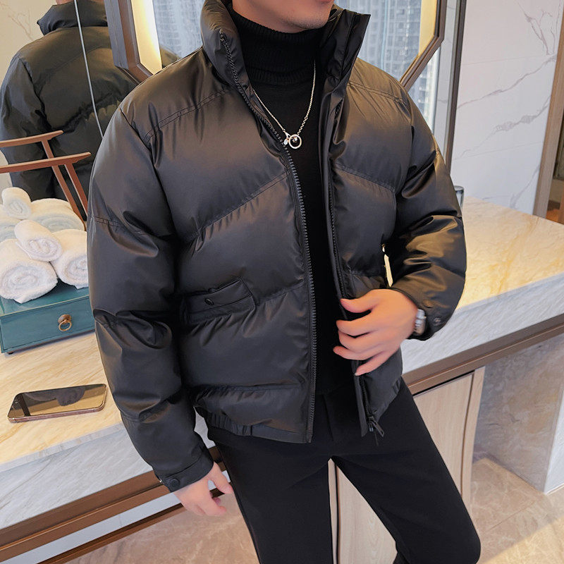 M2205-P198棉衣男士秋冬新款立领面包服短款加厚棉服,男装棉衣,电商B333