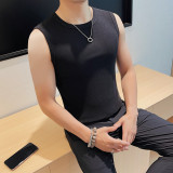 7709-P3859无袖T恤男士夏季新款纯色圆领背心，男装背心/马甲，电商B333