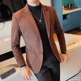 23606-P150西装外套男士秋冬新款修身单排扣西服商务休闲，男装西服套装，电商B333