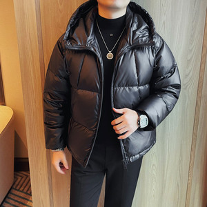 M23072-P288 连帽羽绒外套冬季户外保暖潮牌男士羽绒服图片