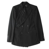 6083-P238轻奢双排扣西装外套男士修身休闲西服双开叉，男装西服套装，电商B333