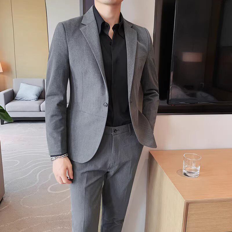 老款继续做X198-P150西装外套男士秋冬商务正装纯色百搭西服,男装西服套装,电商B333