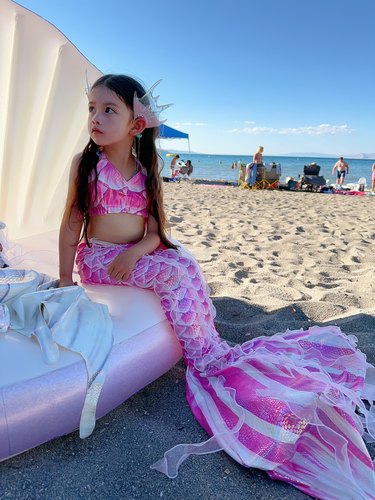 芸儿表演海洋自由潜儿童量身定制