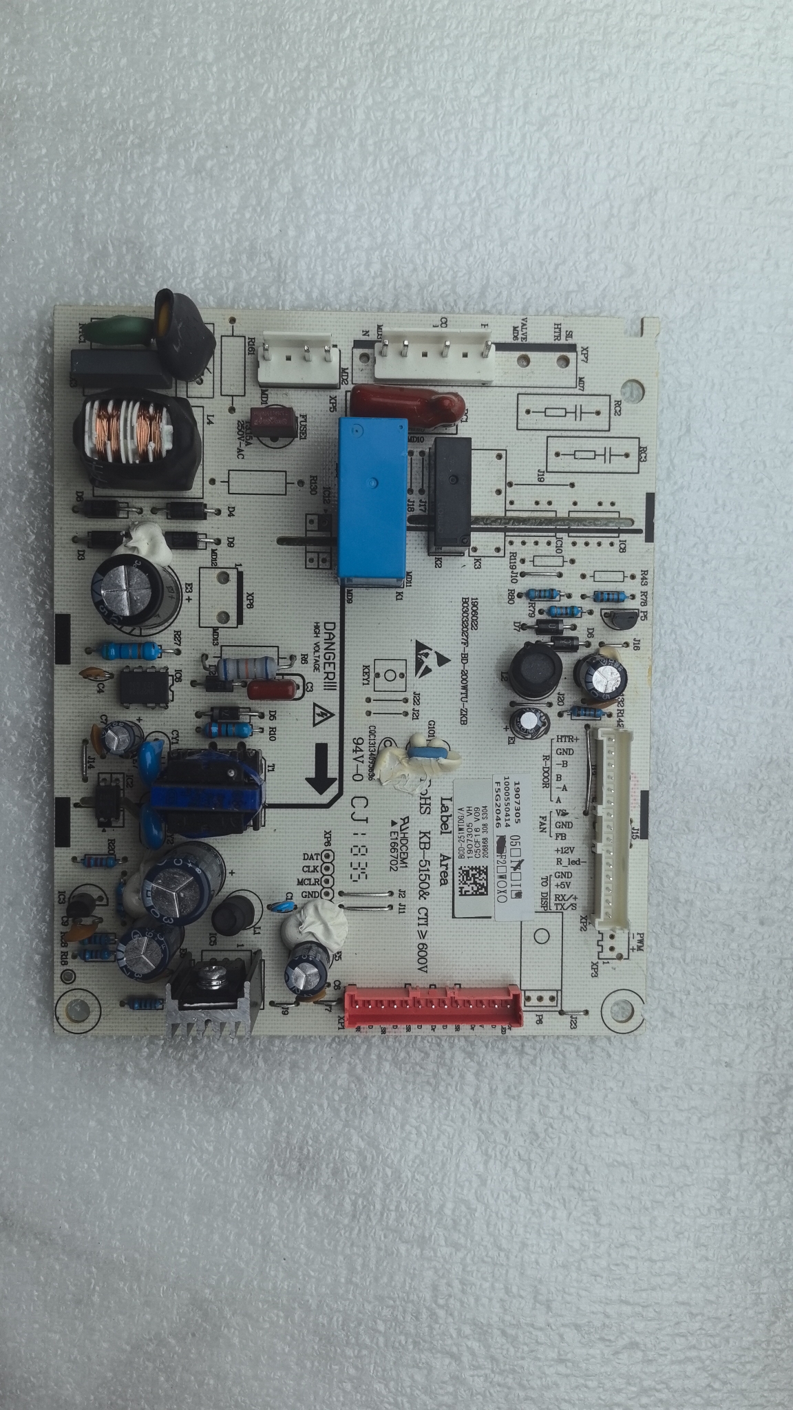 适用海信容声冰箱BCD-251WTDG 1907305 BCD-221WKD1NE电脑板主板