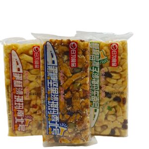 日为食品黑糖坚果沙琪玛蛋酥蔓越莓提子80克松软充饥休闲零食