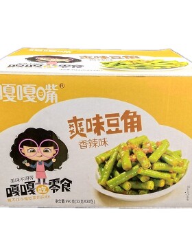 嘎嘎嘴香辣味爽味豆角卤30包莴笋