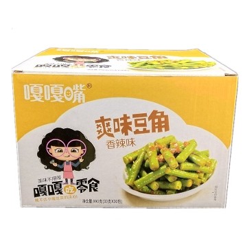 嘎嘎嘴香辣味爽味豆角卤30包莴笋