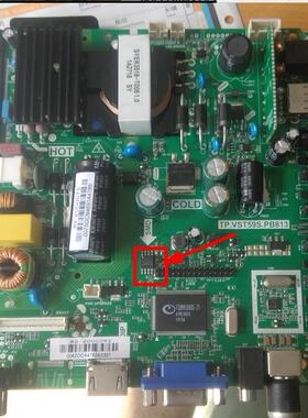 海尔LD32U3100 32E3000主板TP.VST59S.PB813屏BOE1320WX1数据程序