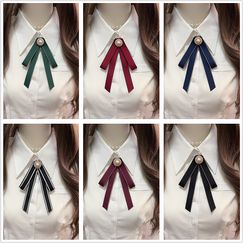 小领结女jk制服领花服装配饰衬衣衬衫飘带学院风蝴蝶结别针装饰品