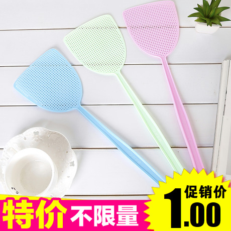 加长手柄塑料家用苍蝇拍