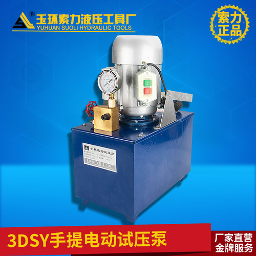 电动试压泵机 3DSY压力测试泵 管道试压泵 模具测压泵 铸钢材质试