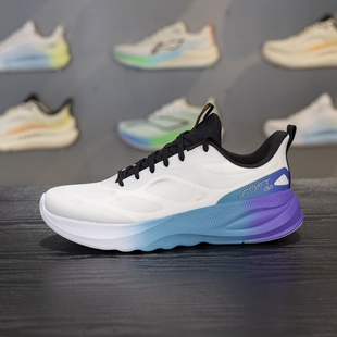 SOFT AGLV091 李宁男子休闲鞋 新款 V4时尚 潮流运动鞋 2025夏季