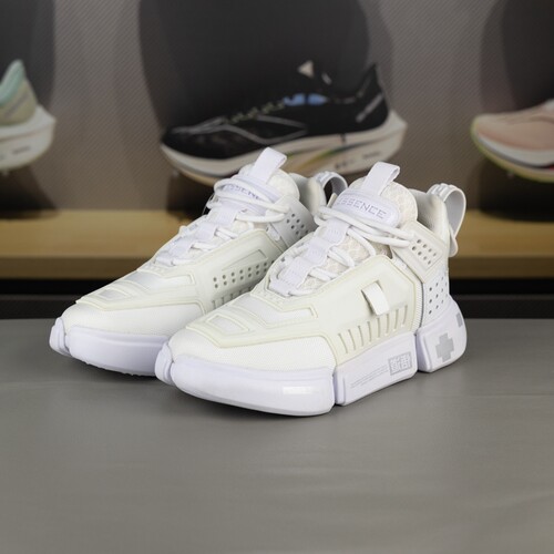 李宁防滑耐磨女子系带休闲鞋