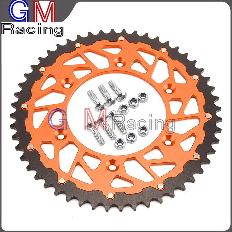 KTM XC/SX/EXC/SXF/XCF/SMR/125/250/350改装后链轮大齿牙盘图片