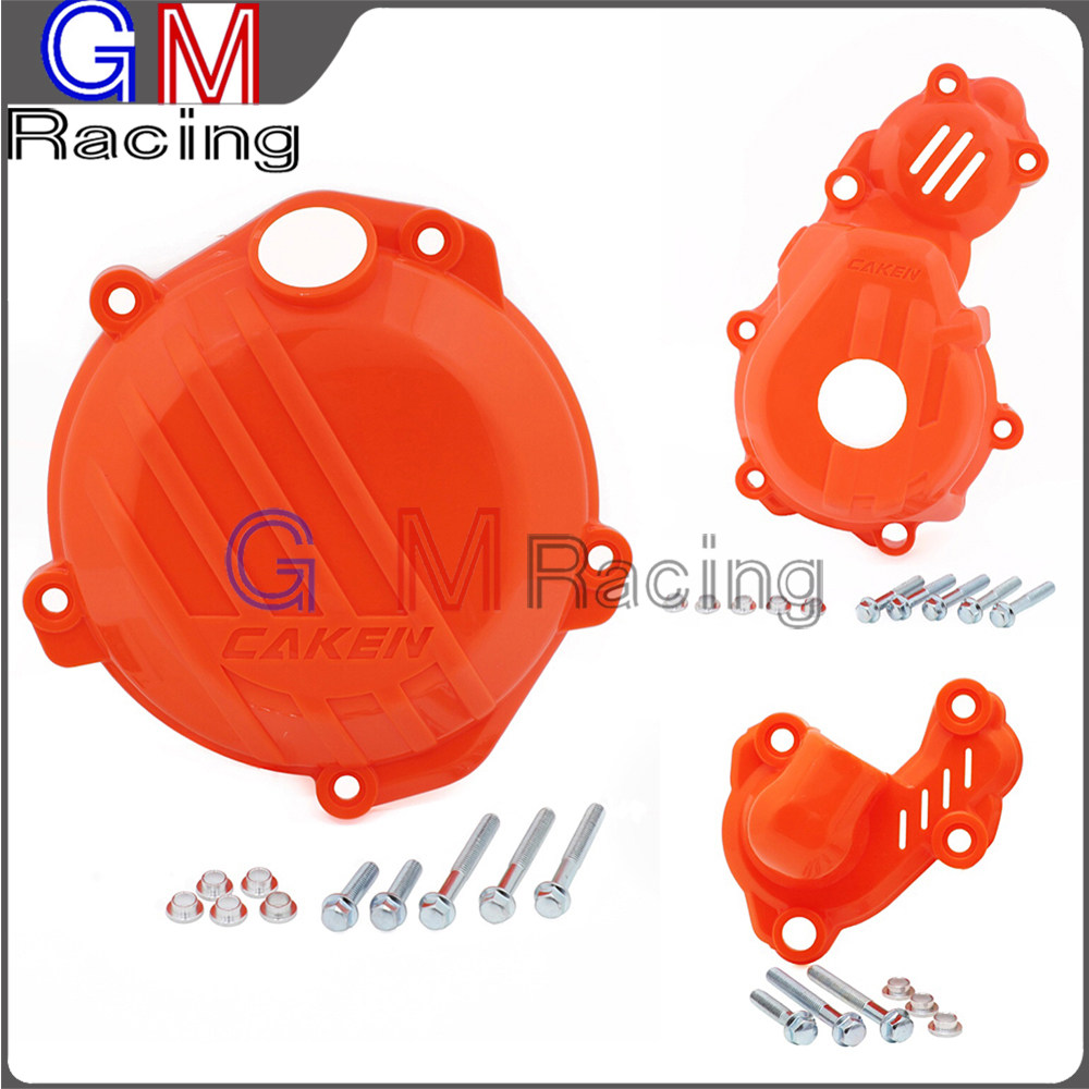 KTM SXF/SX-F/XCF/XC-F/250/350离合器磁电机水泵发动机保护盖图片