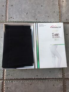 梦娜480D磁场880D收腹着压雕脂袜黑色打底裤紧致修身连裤袜G4017