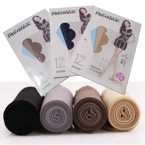 超薄袜子品彩美腿塑形简约连裤