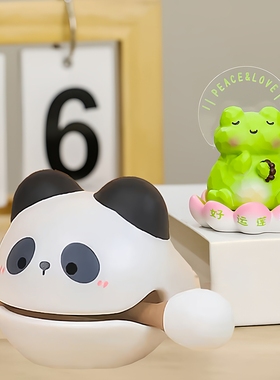 熊猫小马宝莉 磁吸 画板 木鱼敲打解压卜卜乌龟摆件儿童玩具 礼物