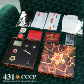 东线复刻43年苏联一级卫国战争勋章套组 螺杆转轮锅盖版