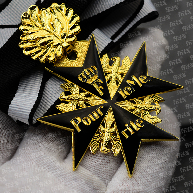 双剑橡树叶皇冠普鲁士德意志黑色马克斯蓝马克思勋章