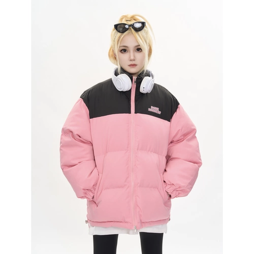 Зимняя куртка подходит для мужчин и женщин для влюбленных, пуховик, этнический стиль, в американском стиле, увеличенная толщина